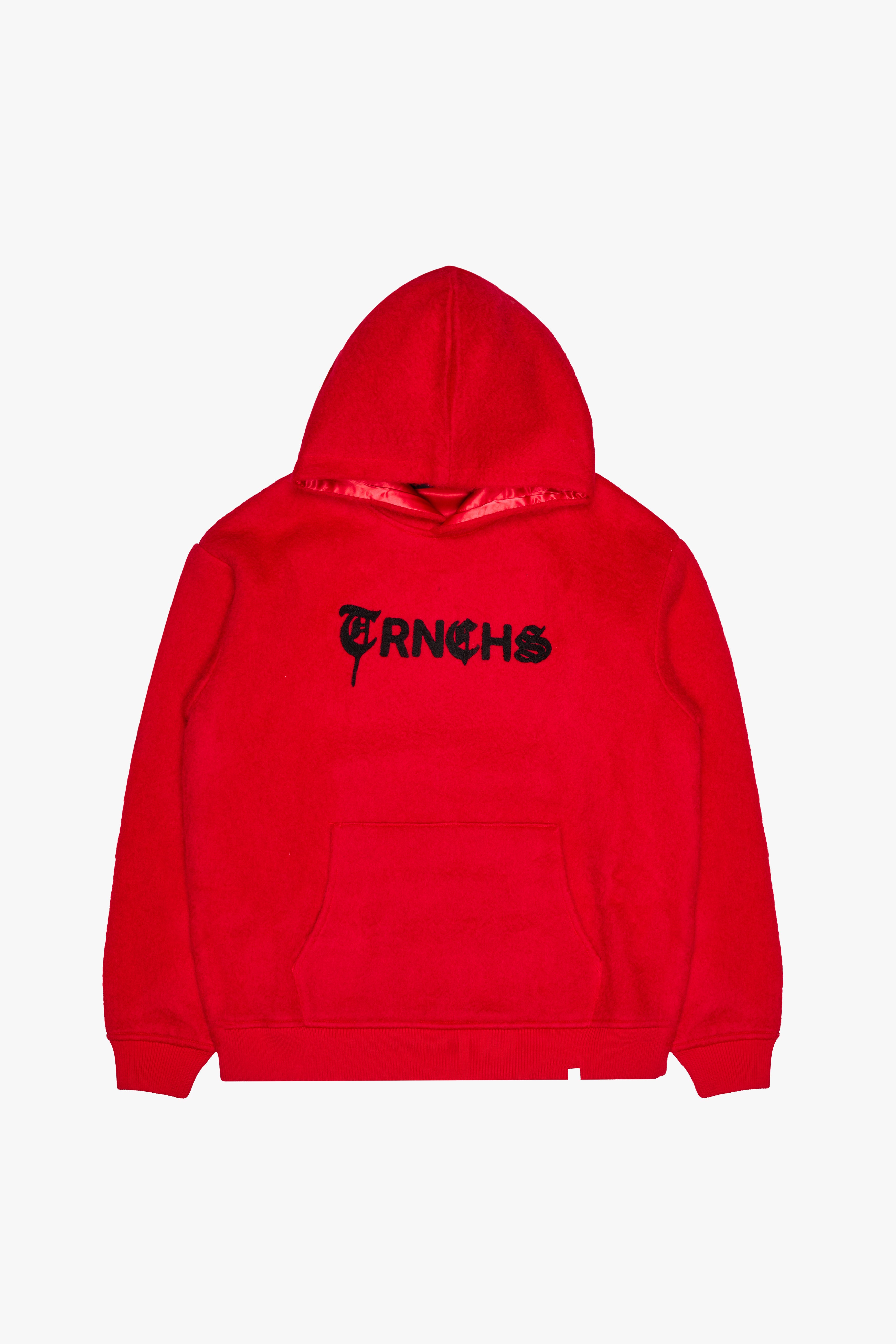 Sale "WOLFFUR" Red Hoodie