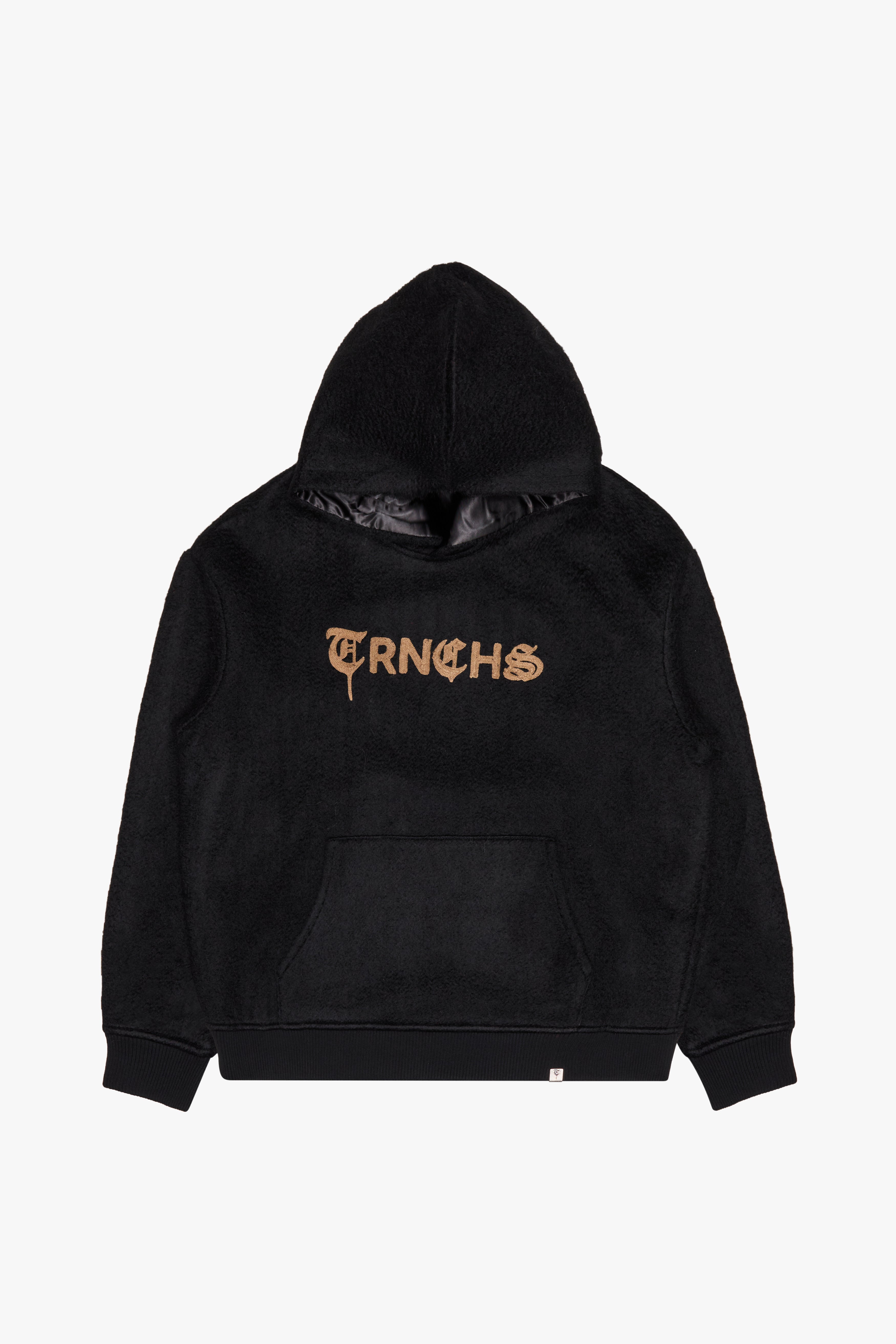 Sale "WOLFFUR" Black Hoodie