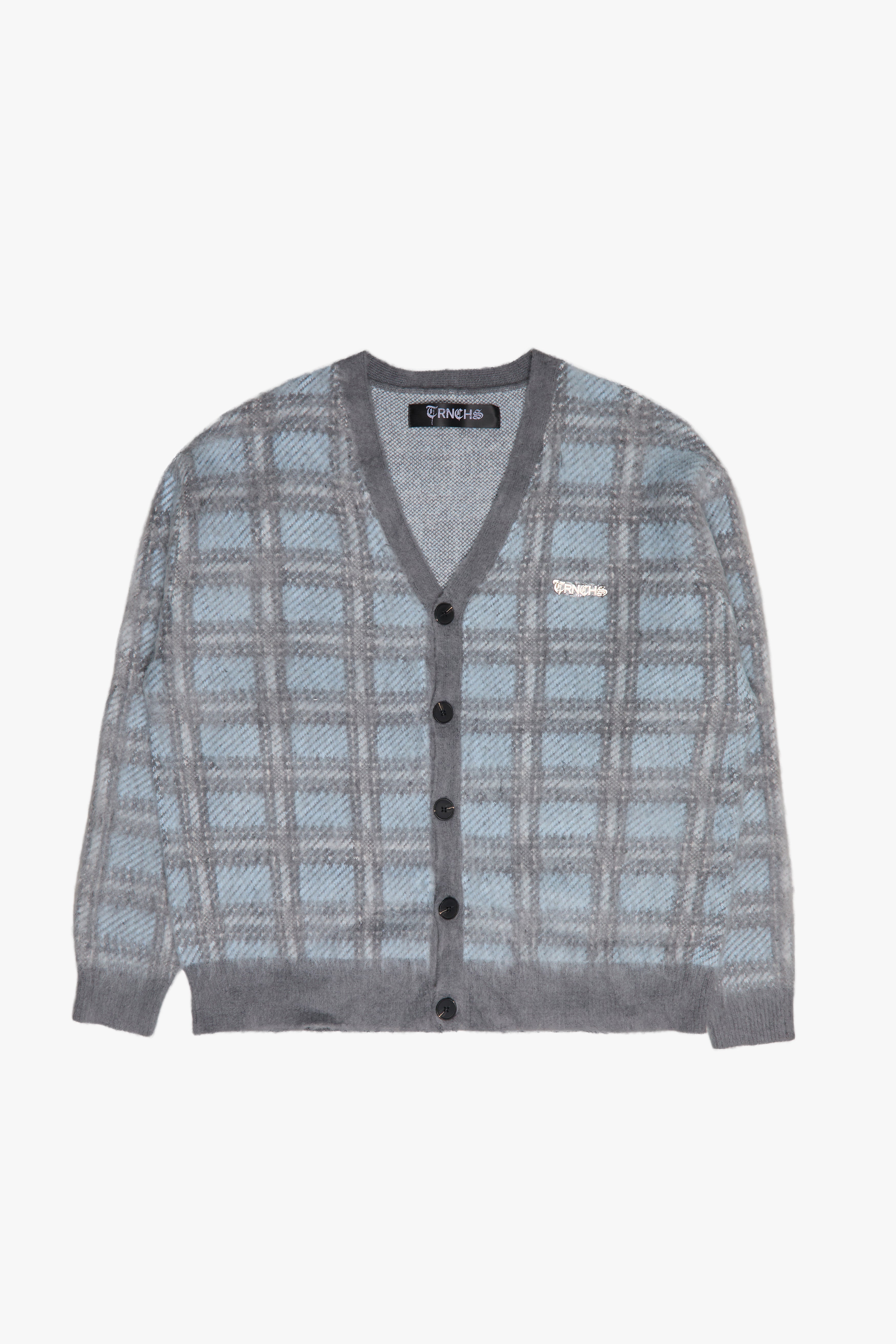 Sale "CARLTON BANKS" Blue/Grey Cardigan