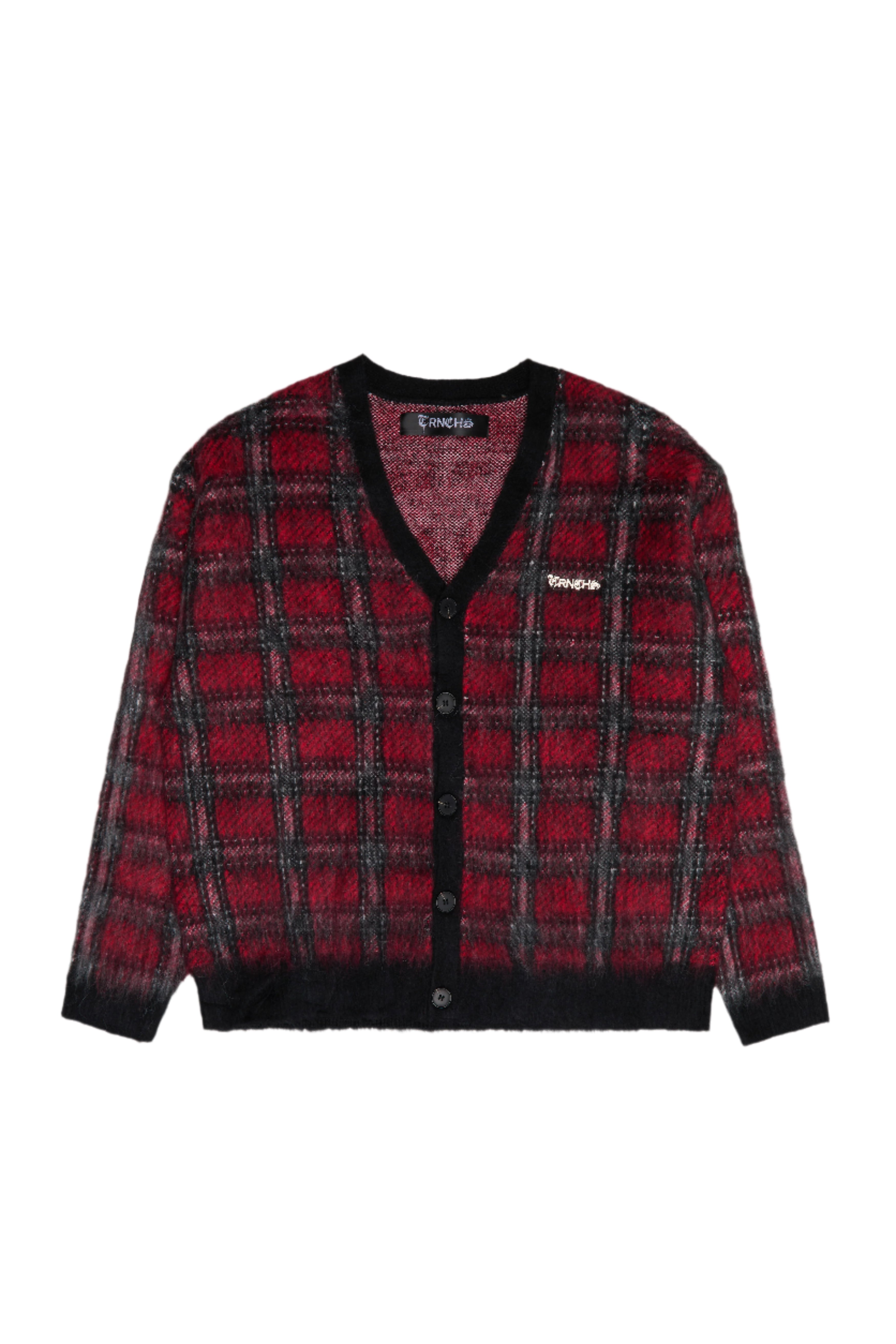 Sale "CARLTON BANKS" Red/Black Cardigan