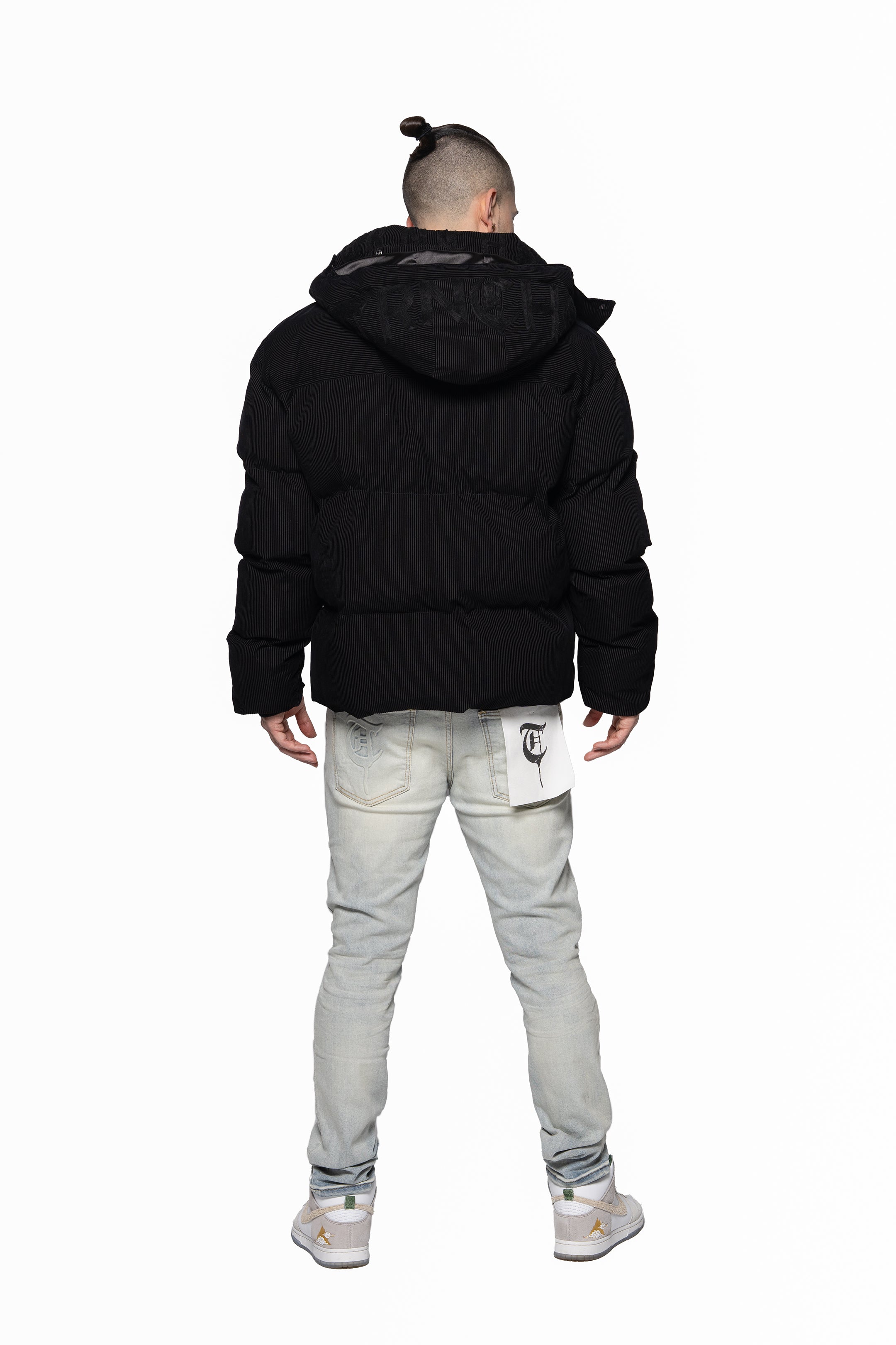 "BUBBLE BOY" Black Jacket