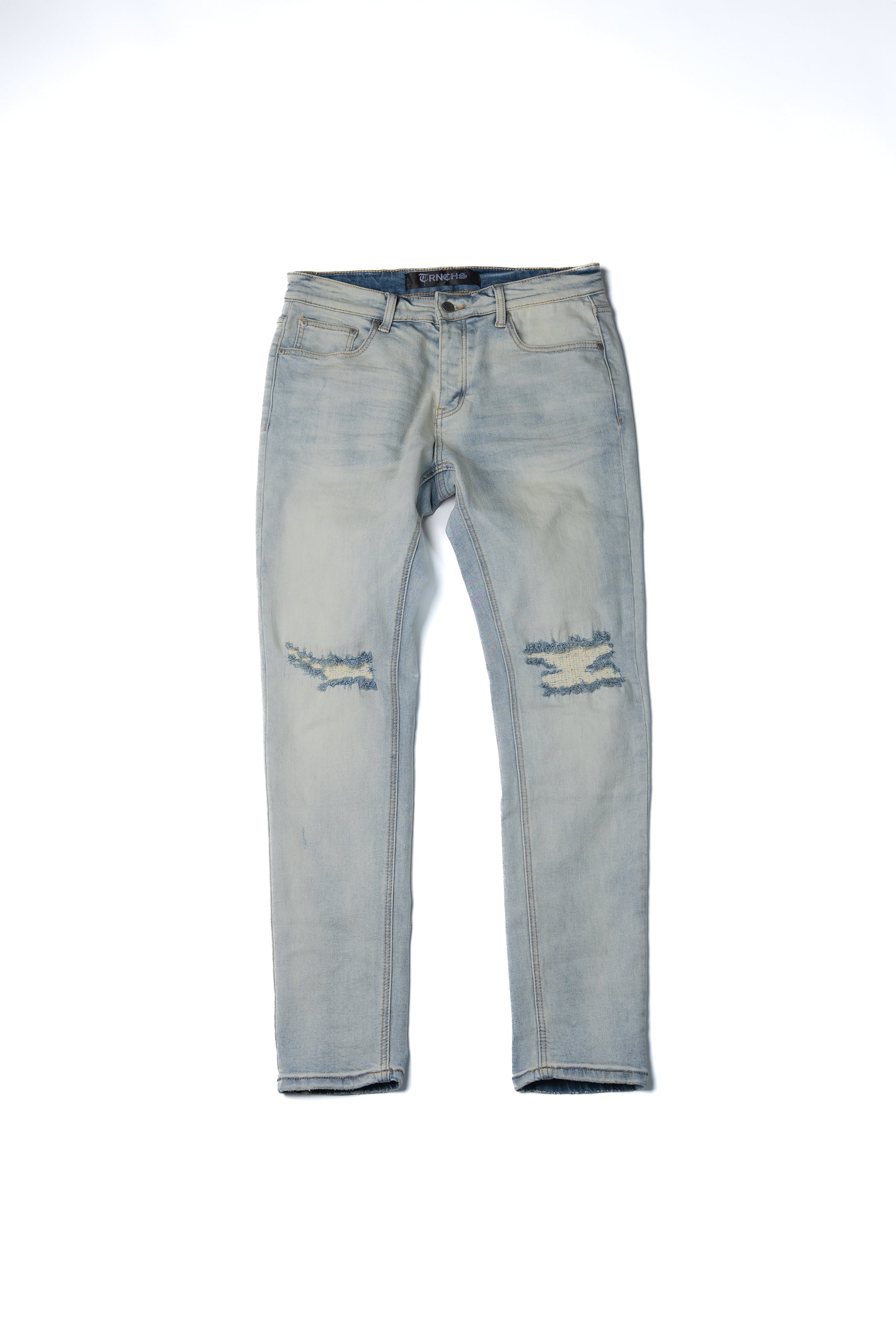 "VIRTUOUS" Skinny Blue Jeans