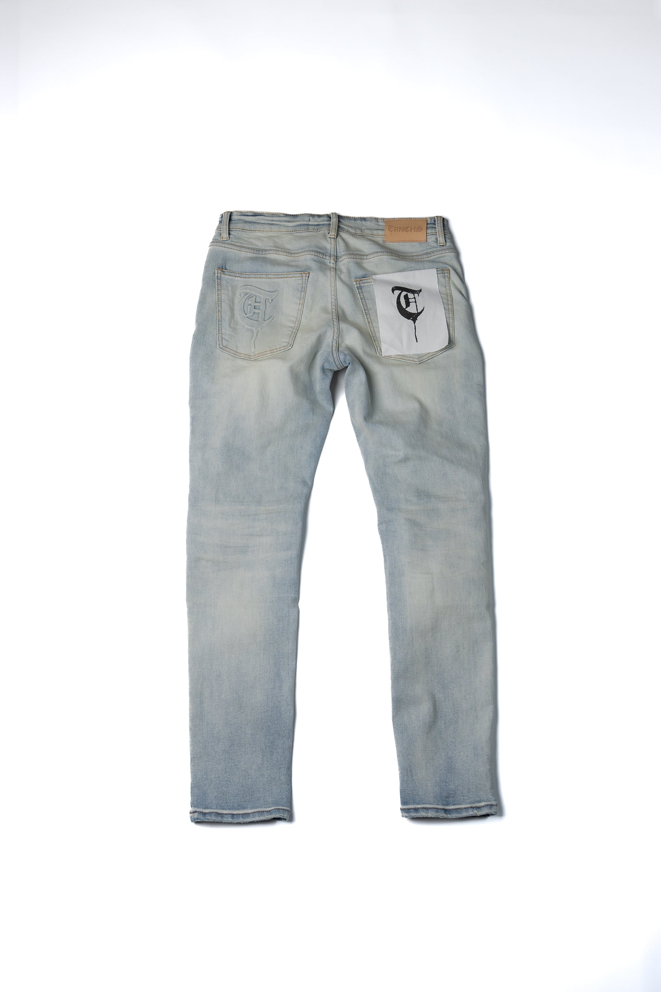 "VIRTUOUS" Skinny Blue Jeans