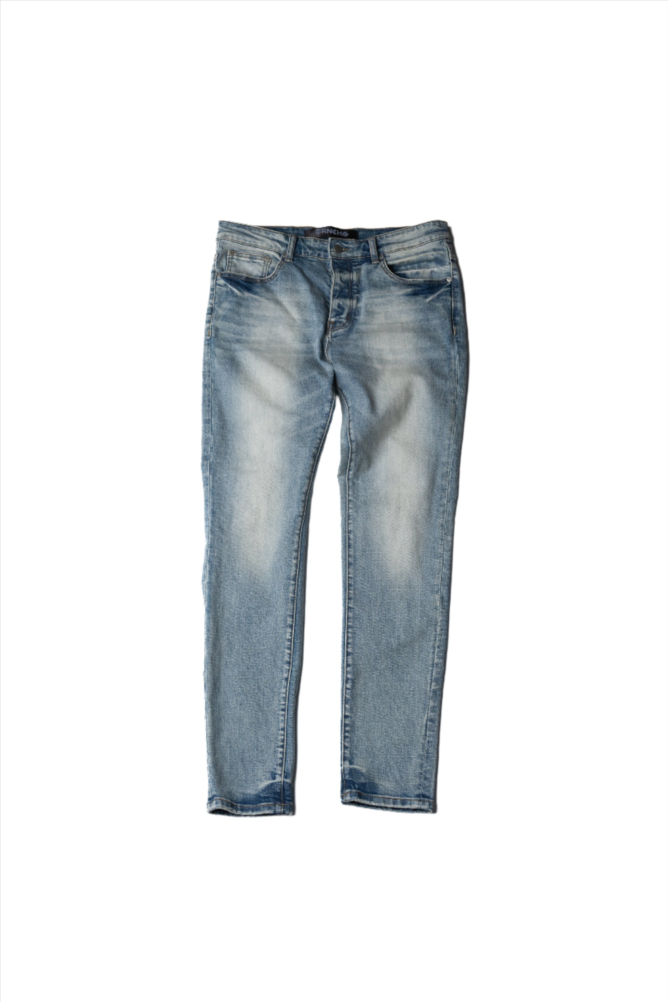 "FLAMINGO" Light Wash Skinny Denim Jeans