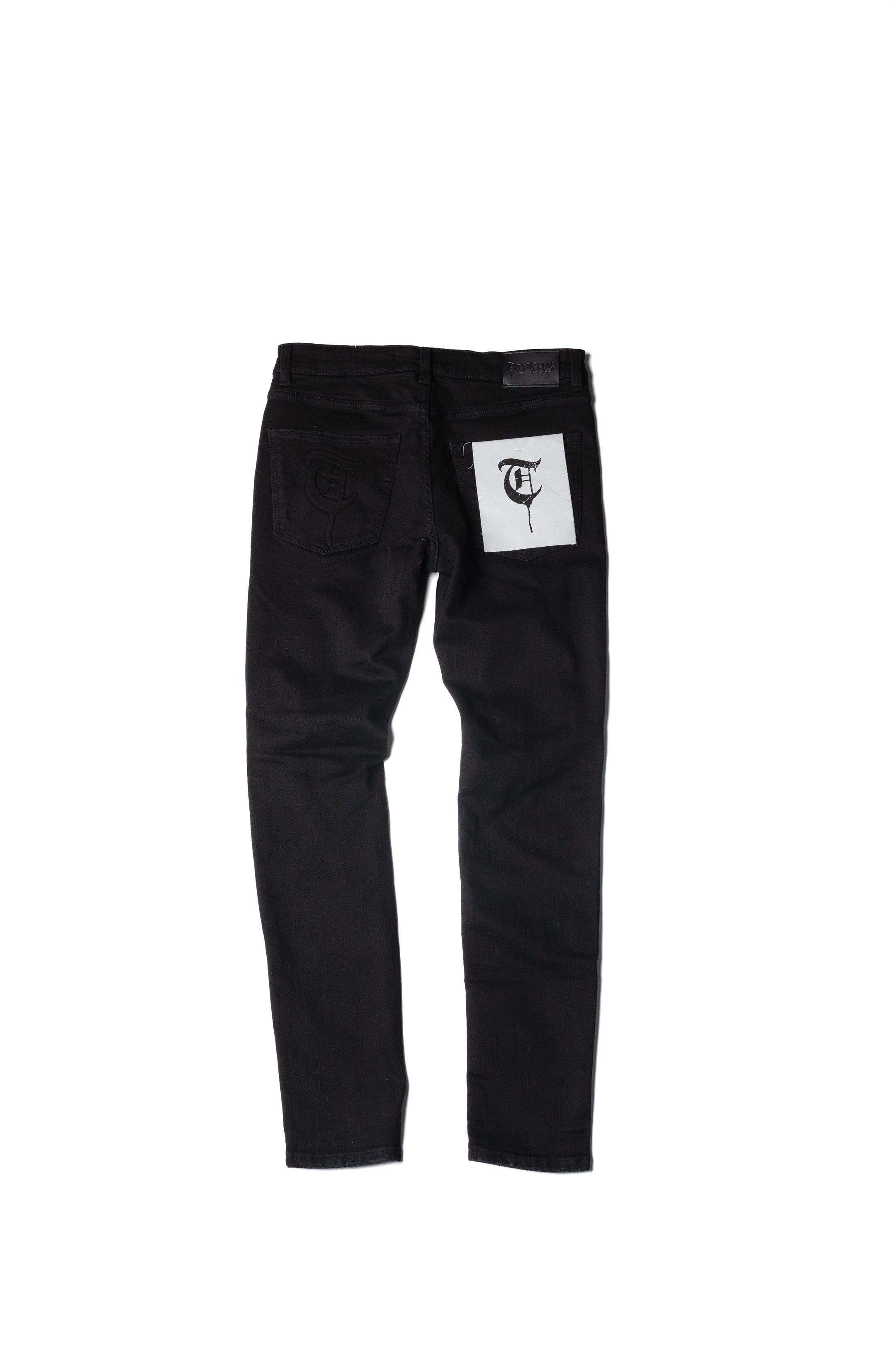 "SKINNIES" Black Wash Skinny Jeans