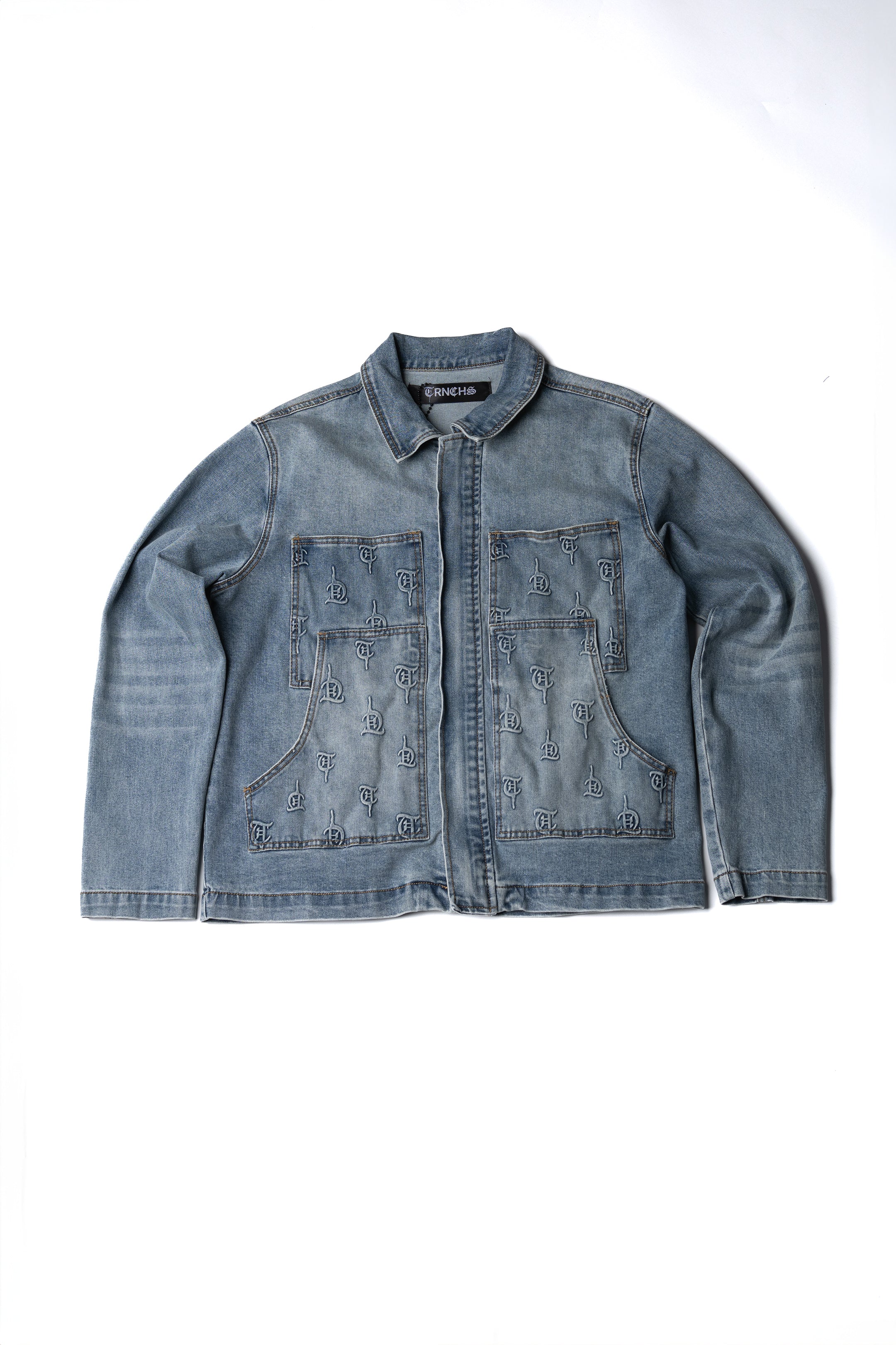 "BOUJIE'S" Blue Denim Jacket