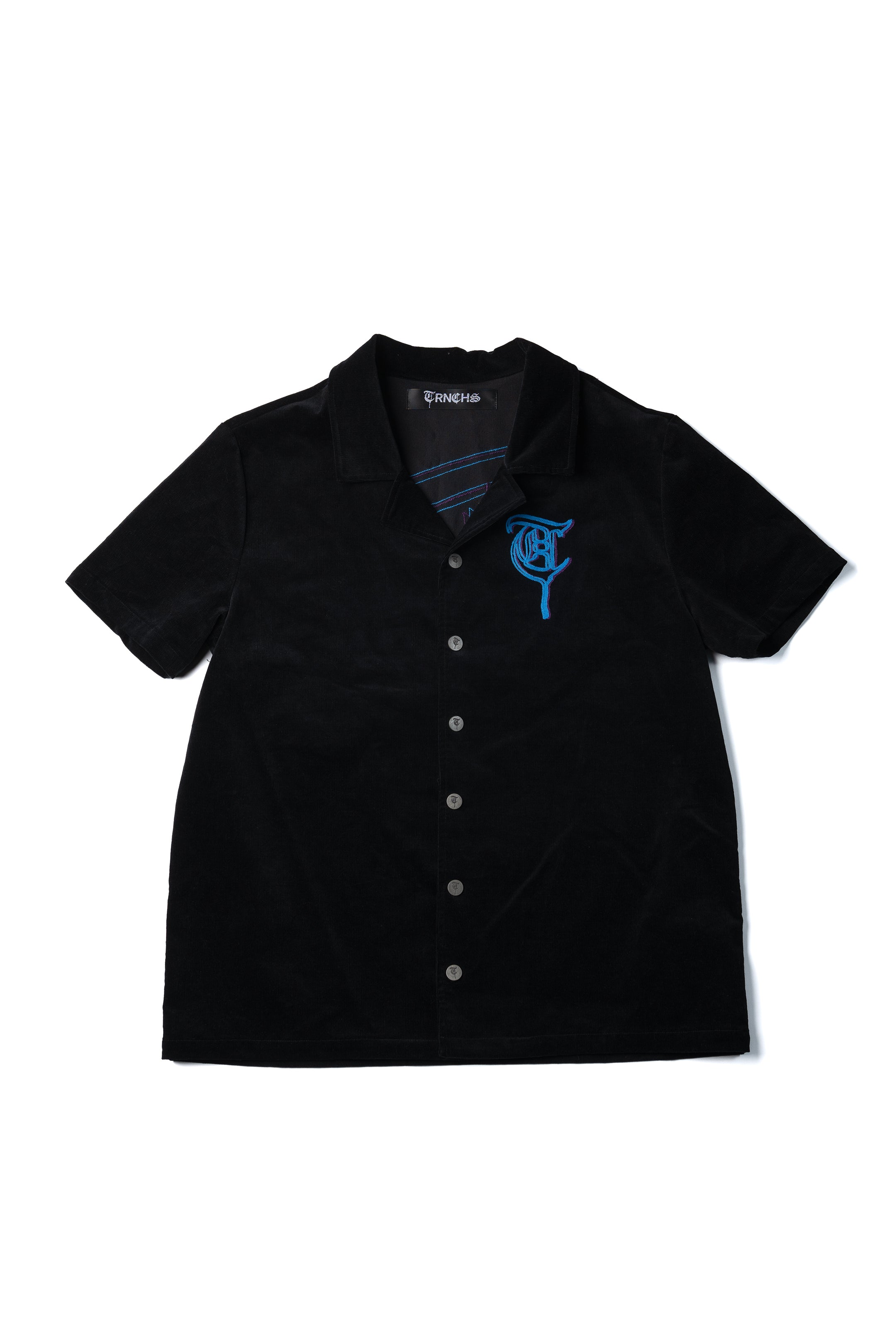 "ROYAL CLOTH" Black Button Up