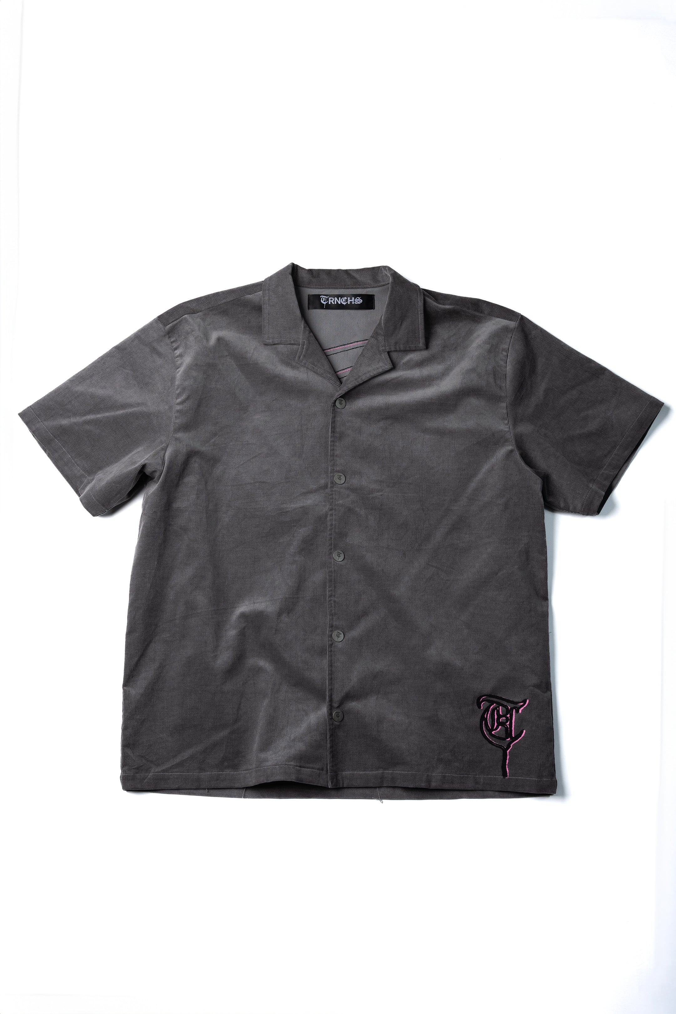 "ROYAL CLOTH" Grey Button Up