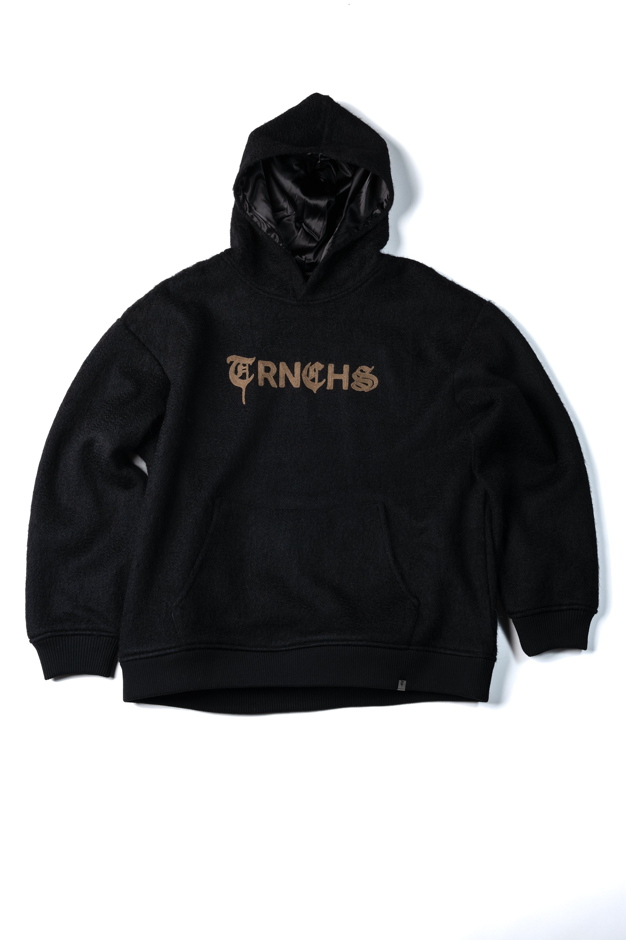 "WOLFFUR" Black Hoodie