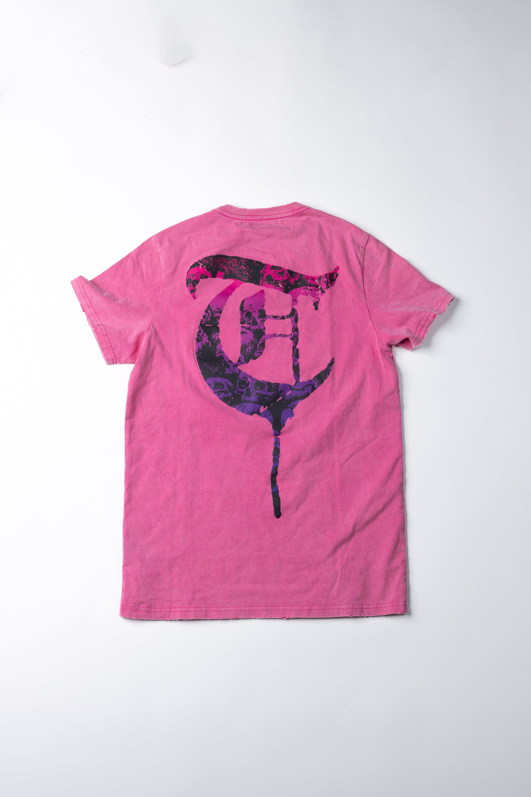 "DEATH LOGO P" Purple TEE