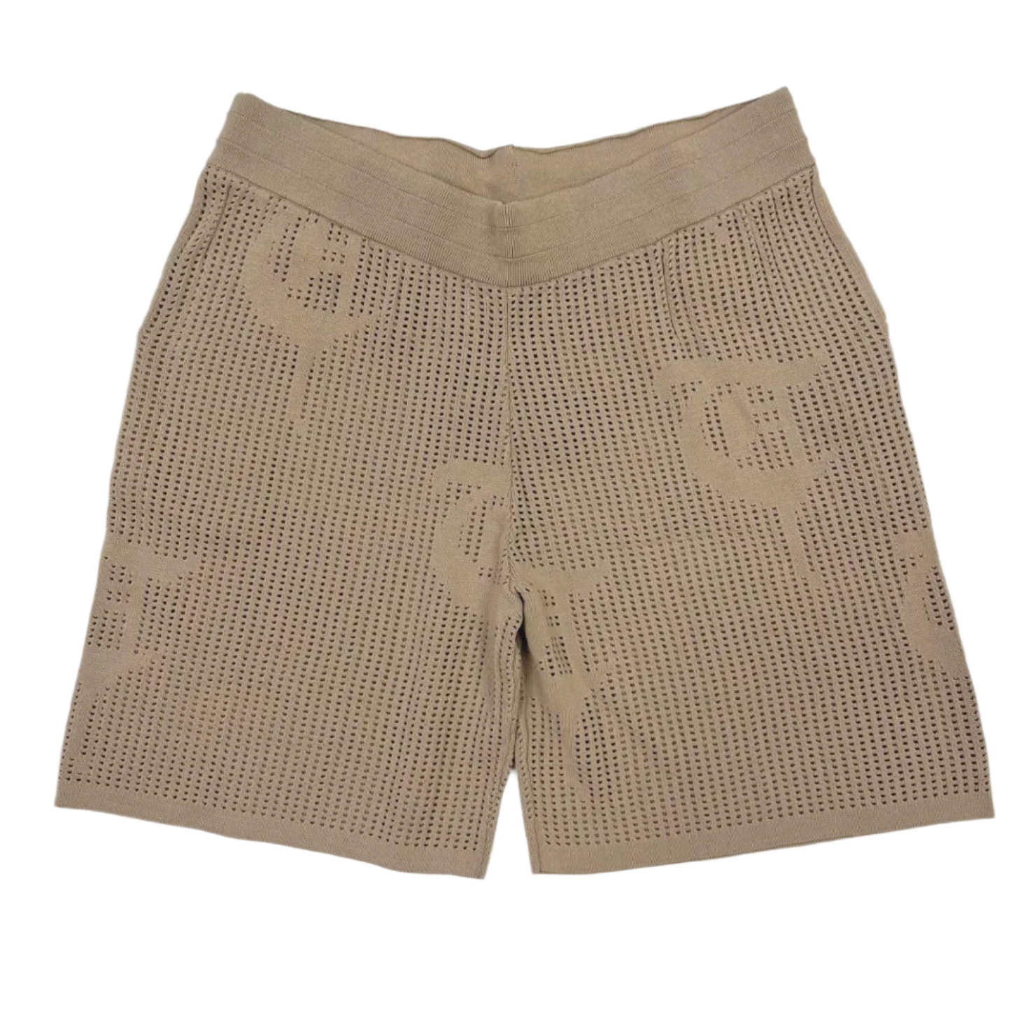 "BAHR" Khaki Shorts Set