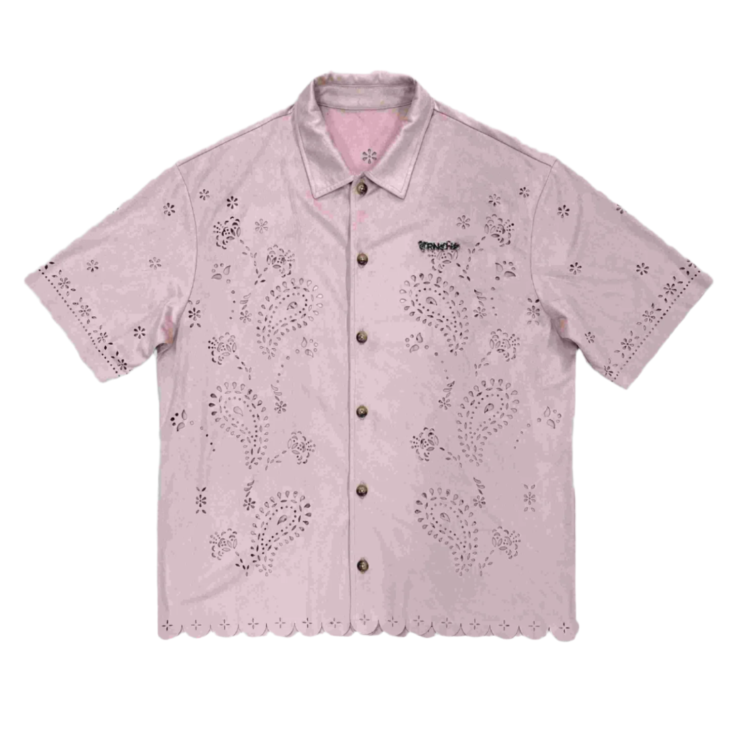 "EISABA" Pink Button Up Set