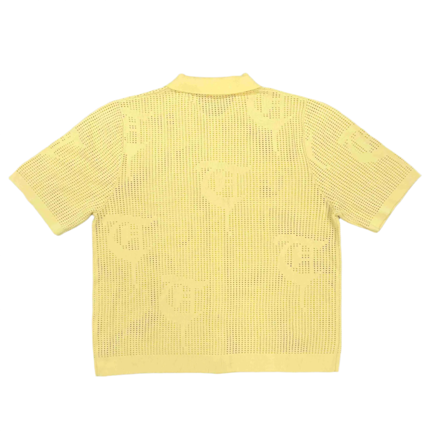 "BAHR" Light Yellow Button Up Set