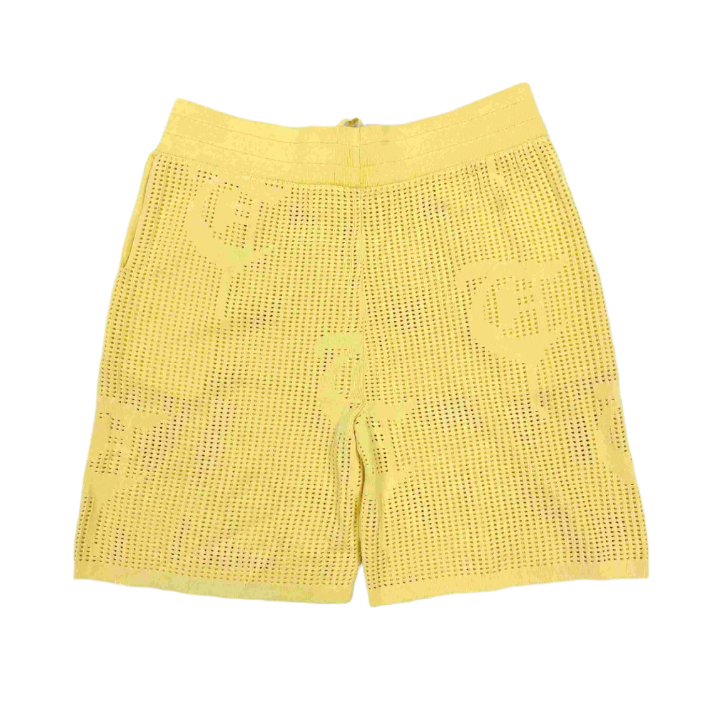 "BAHR" Light Yellow Shorts Set