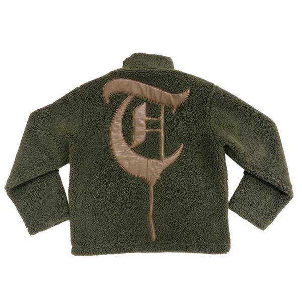 Sale "WOOL SWEATER" Olive/Mocha Sweater